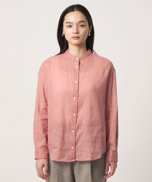 「A DAY IN THE LIFE UNITED ARROWS」 長袖ブラウス FREE ネイビー レディース_画像4
