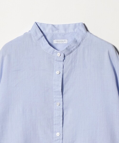 「A DAY IN THE LIFE UNITED ARROWS」 長袖ブラウス FREE ネイビー レディース_画像8