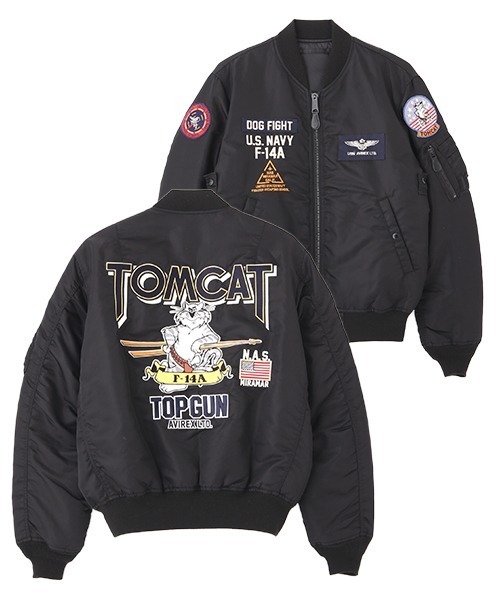 AVIREX MA-1 フライトジャケット TOMCAT TOPGUN TOP GUN ma1 ma-1 TOMCAT MA-1 / トムキャット MA-1 / AVIREX