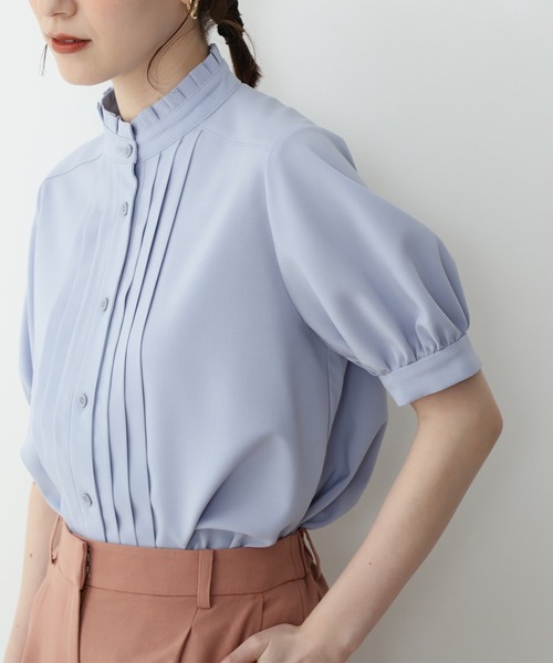 「N.(N. Natural Beauty Basic)」 半袖ブラウス MEDIUM ホワイト レディース_画像2