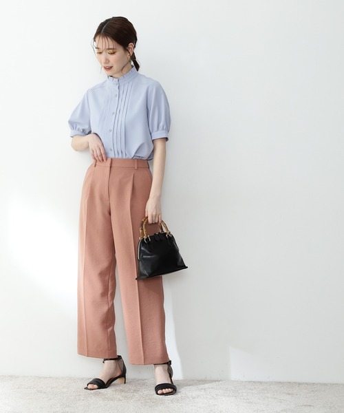 「N.(N. Natural Beauty Basic)」 半袖ブラウス MEDIUM ホワイト レディース_画像4