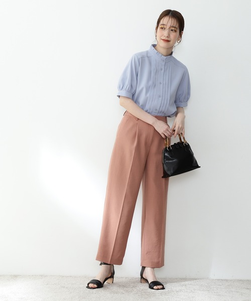 「N.(N. Natural Beauty Basic)」 半袖ブラウス MEDIUM ホワイト レディース_画像6