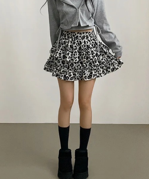 「GEMEDA」 ミニスカート M モカ レディース_画像6