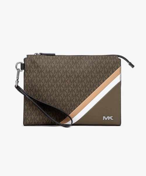 マイケルコースクラッチバッグ MICHAEL KORS（マイケルコース） クラッチバッグ FREE キャメル メンズ