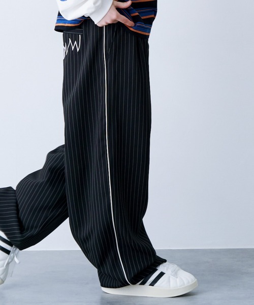 SeeSew スラックス 「UNISEX」STRIPE MARKED PANTS/ストライプパンツ