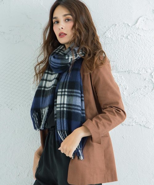 macocca（マコッカ） ストール マフラー 内モンゴル産 カシミヤ100