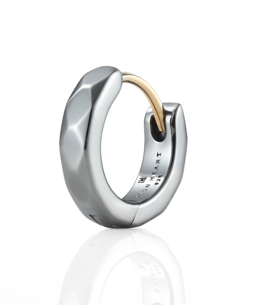 LION HEART（ライオンハート） ピアス “THE EDGE”カッティングフープ