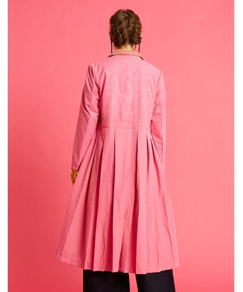 コート チェスターコート Nylon pleat long jacket レディース_21