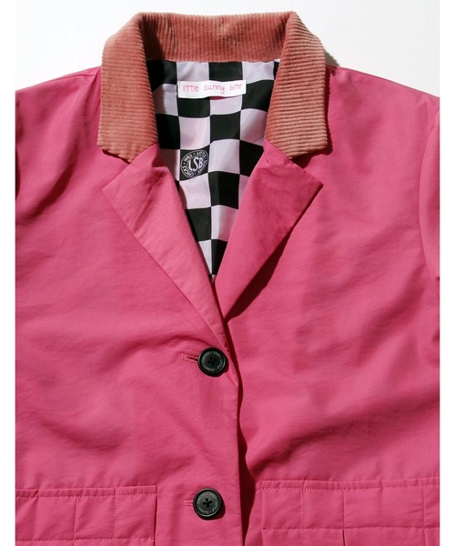 コート チェスターコート Nylon pleat long jacket レディース_22