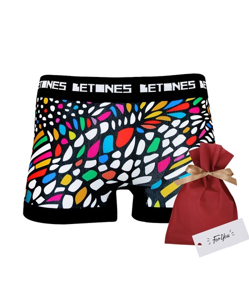 BETONES（ビトーンズ） ボクサーパンツ 「セルフラッピングキット付き