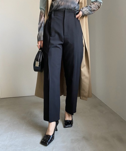 パンツ Ameri DIMENSIONAL STRAIGHT PANTS セール】DIMENSIONAL STRAIGHT PANTS（スラックス）｜Ameri