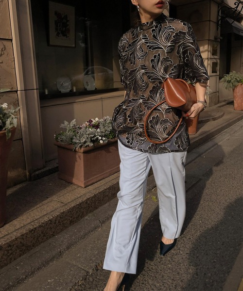 パンツ DIMENSIONAL TUCK PANTS Ameri（アメリ）の「DIMENSIONAL TUCK PANTS（その他パンツ