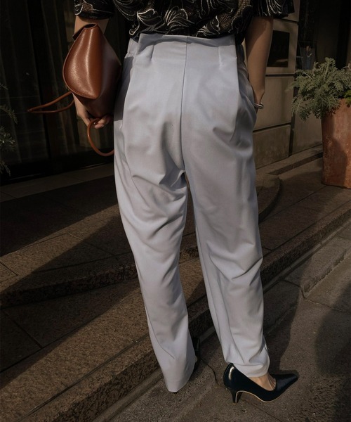 パンツ DIMENSIONAL TUCK PANTS Ameri パンツ DIMENSIONAL TUCK PANTS レディース : ZOZOTOWN