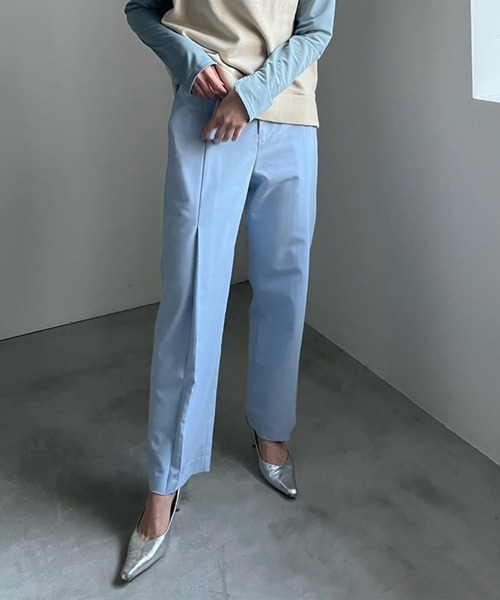 Ameri パンツ DIMENSIONAL TUCK PANTS レディース : ZOZOTOWN