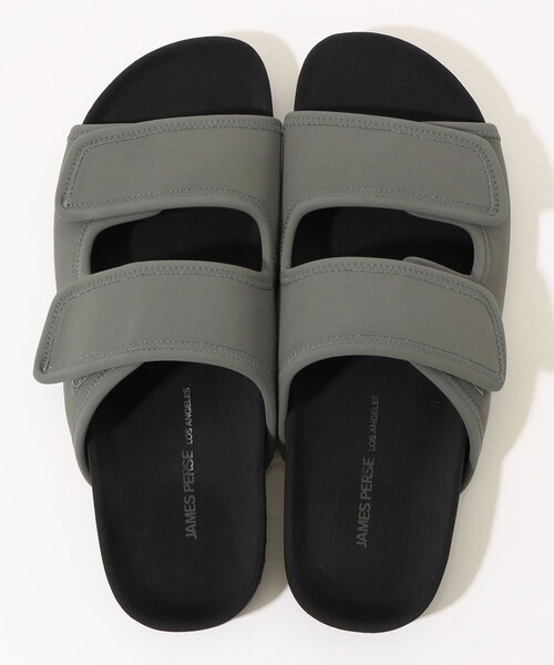 JAMES PERSE サンダル シンセティックラバー ダブルストラップサンダル