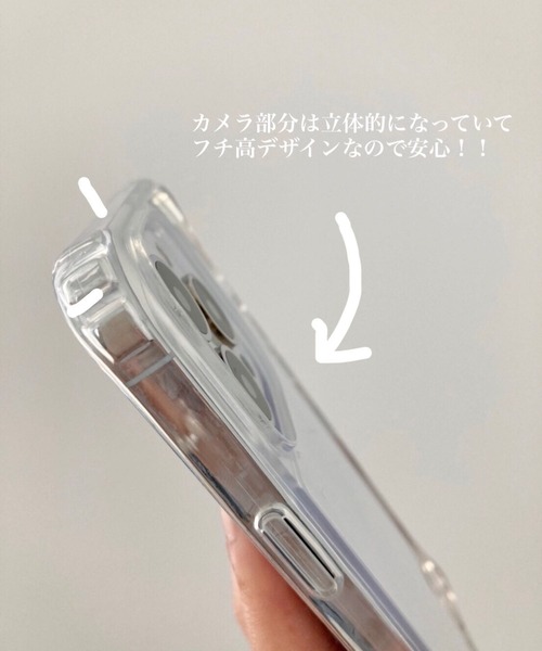 Me%（ミィパーセント） スマホケース 「iPhone13pro対応」クリアフック