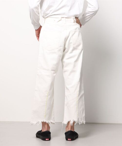 ワイドパンツ ジーンズ CLAMP/クランプ/NO2 DENIM 701 (w/damage)/ナンバー2デニム　ダメージ加工 メンズの画像