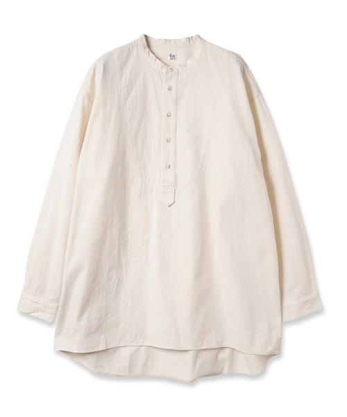 RYU シャツ band collar over bosom shirt メンズ レディース 