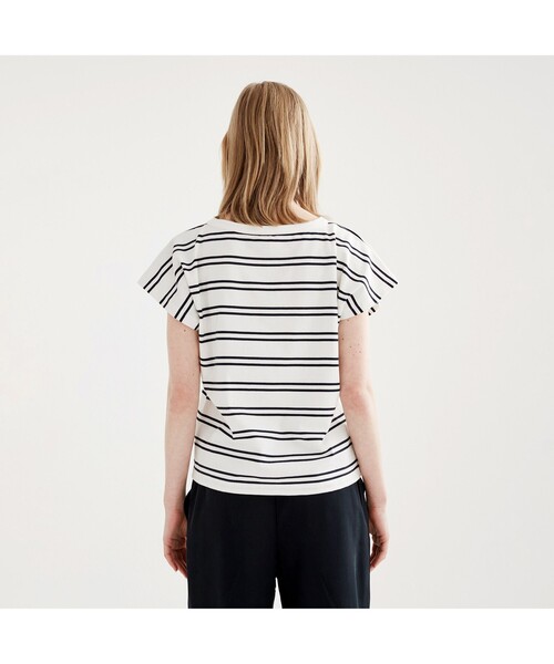 AIGLE（エーグル） tシャツ ショートスリーブストライプTシャツ