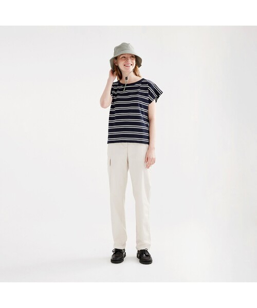 AIGLE（エーグル） tシャツ ショートスリーブストライプTシャツ