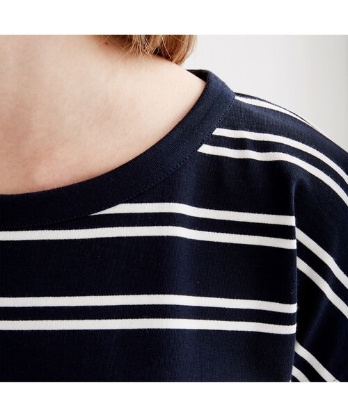 AIGLE（エーグル） tシャツ ショートスリーブストライプTシャツ