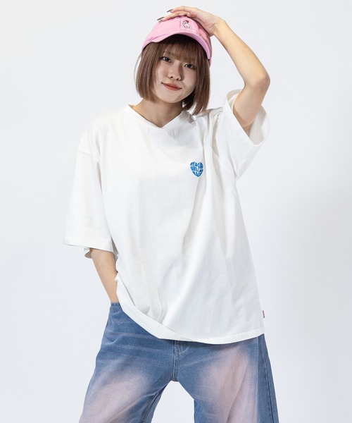 cacharel キャシャレル 半袖 トップス レッド サイズS cacharel - 【キャシャレル】/cacharel/半袖トップス/マルチ