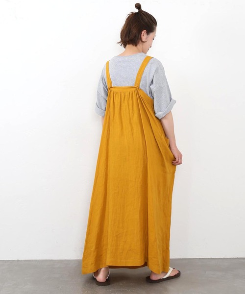 JOURNAL STANDARD LUXE ワンピース リネン ベアワンピース レディース  