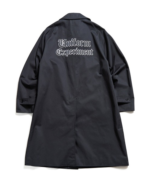 新品未使用　uniform experiment ステンカラーコート ブラック uniform experiment ステンカラーコート コート BALMACAAN COAT メンズ
