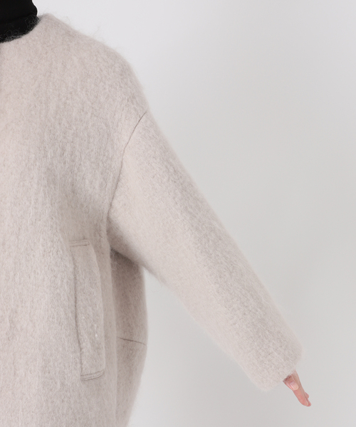 VERMEIL par iena（ヴェルメイユパーイエナ） シャギークルーネック