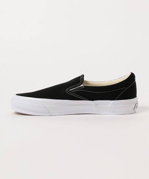 スリッポン VANS / SLIP-ON REISSUE 98 LX BLACK / WHITE メンズ