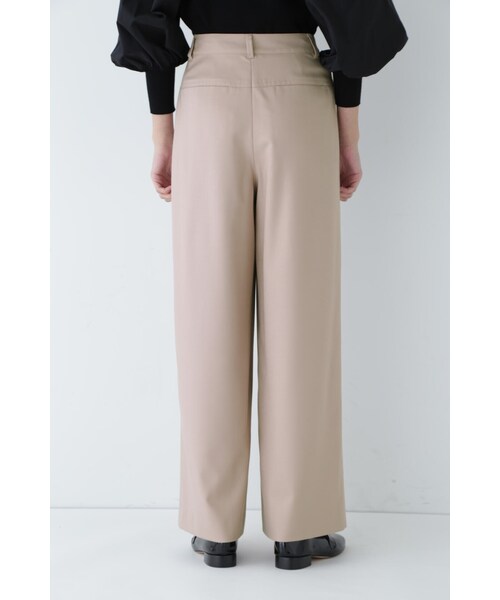 ヒューマンウーマン（HUMAN WOMAN）/◆先染めツイルストレッチカラーパンツ human woman（ヒューマンウーマン） パンツ 先染めツイルストレッチ