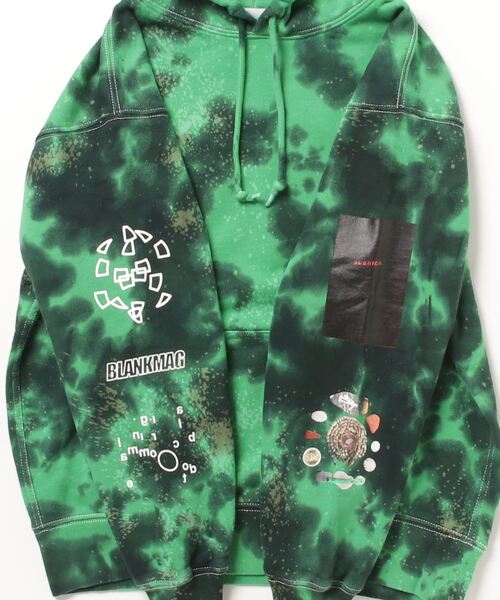 BAL パーカー “Elle Showering outside” Tie dye Hoodie メンズ