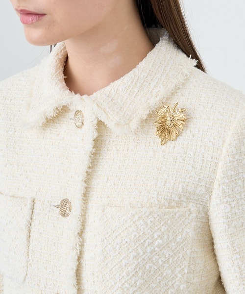 アナイ　ブローチ ANAYI（アナイ） ブローチ フラワーパールコンビブローチ レディース