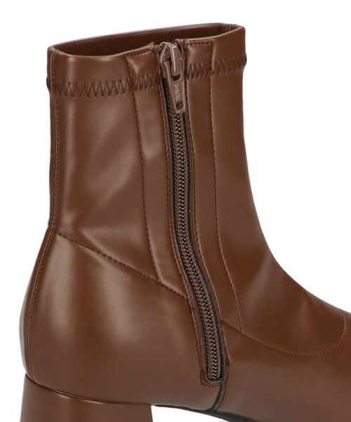 ORiental TRaffic ブーツ センタシームストレッチヒールブーツ 21450