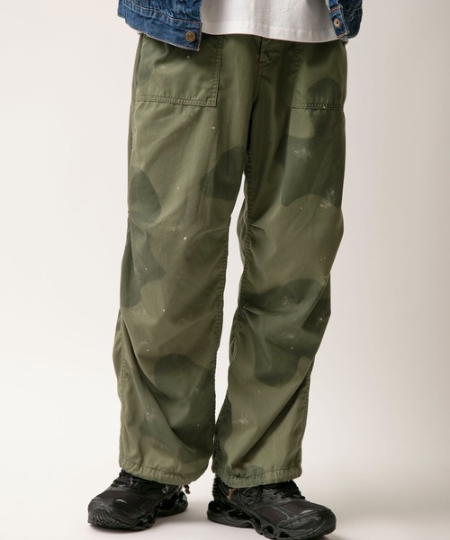 Johnbull（ジョンブル） パンツ ガスケープカモベイカーパンツ メンズ