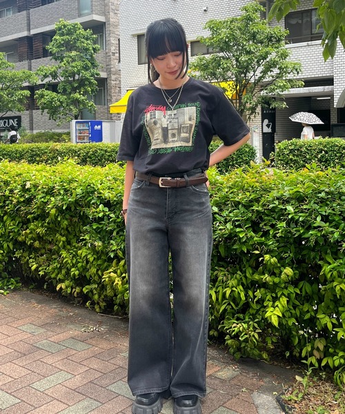 Lee/リー BABE ワイドデニムパンツ ストレッチ セール】Lee/リー BABE ワイドデニムパンツ ストレッチ サイズ