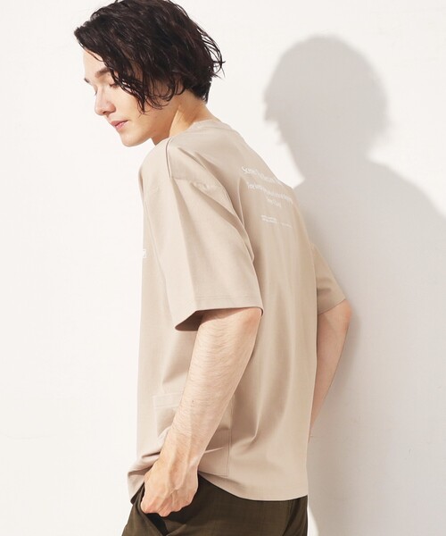 THE SHOP TK tシャツ 「接触冷感」ポンチマルチポケットTシャツ