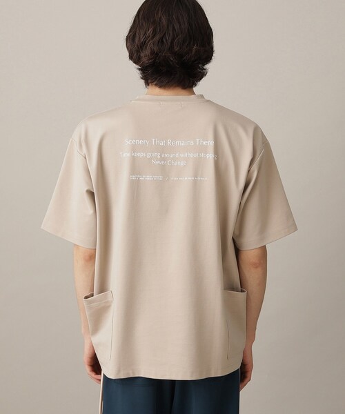 THE SHOP TK tシャツ 「接触冷感」ポンチマルチポケットTシャツ