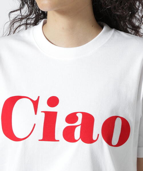 DROIT BELLO（ドロイトベロ）CiaoフロッキーＴシャツ DROIT BELLO（ドロイトベロ）CiaoフロッキーTシャツ | B'2nd