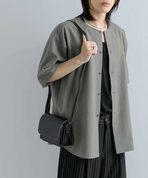 nousan ノーカラーシャツ 予約商品｜7月下旬お届け】ノーカラーシャツ「旅行」 – HERALBONY