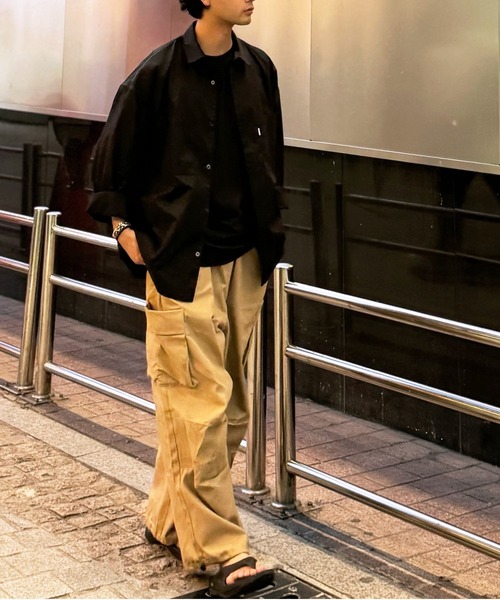 CERCA カーゴパンツ パラシュートドローコードワイドカーゴ