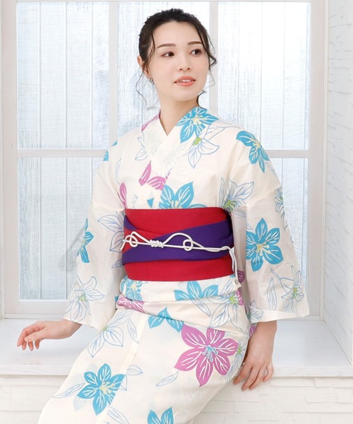 NISHIORI 2025年 夏 新作 初心者さんでも安心◎簡単二部式浴衣