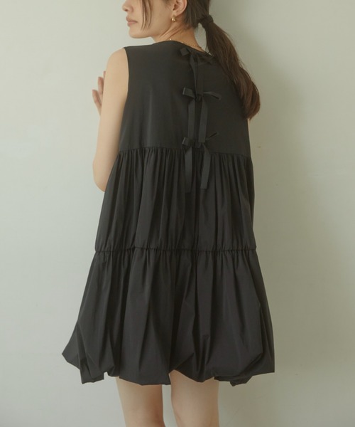 ACYM ワンピース Back tie baloon mini : ZOZOTOWN Yahoo!店