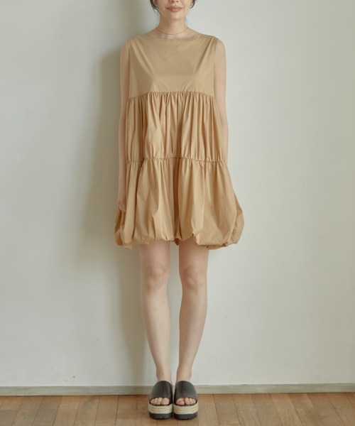 ACYM ワンピース Back tie baloon mini : ZOZOTOWN Yahoo!店