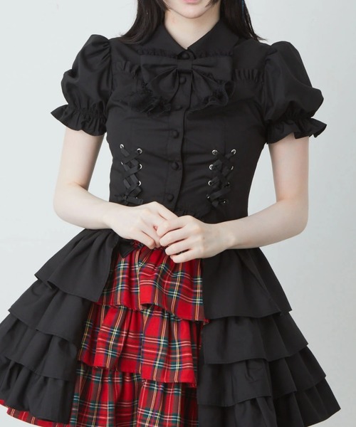 ブラウス シャツ お姫さまティアードブラウス レディース