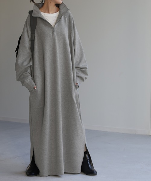 HUG.U（ハグユー） ワンピース ハーフジップワンピース : ZOZOTOWN