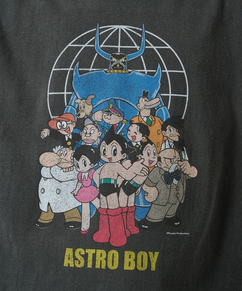 STUDIOUS tシャツ STUDIOUS×鉄腕アトム Vintage ASTRO BOY