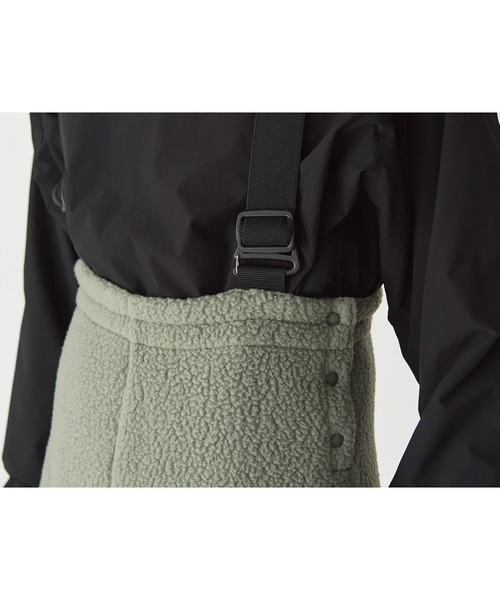 snow peak オーバーオール サロペット Thermal Boa Fleece