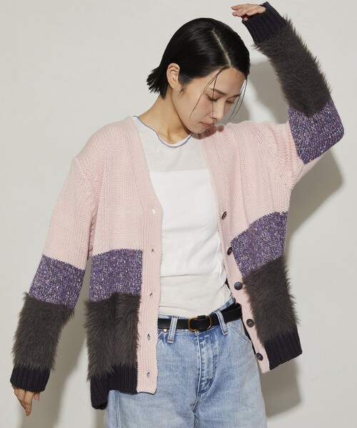 Firsthand（ファーストハンド） カーディガン フラワースパンコール