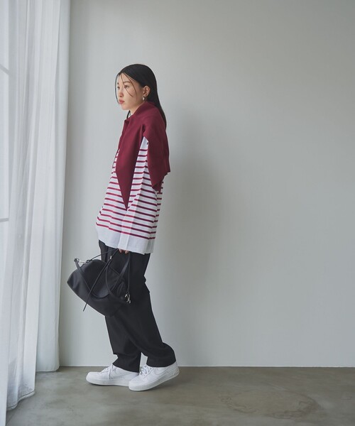 LEMINOR tシャツ Le minor（ルミノア）別注 ボーダーロング